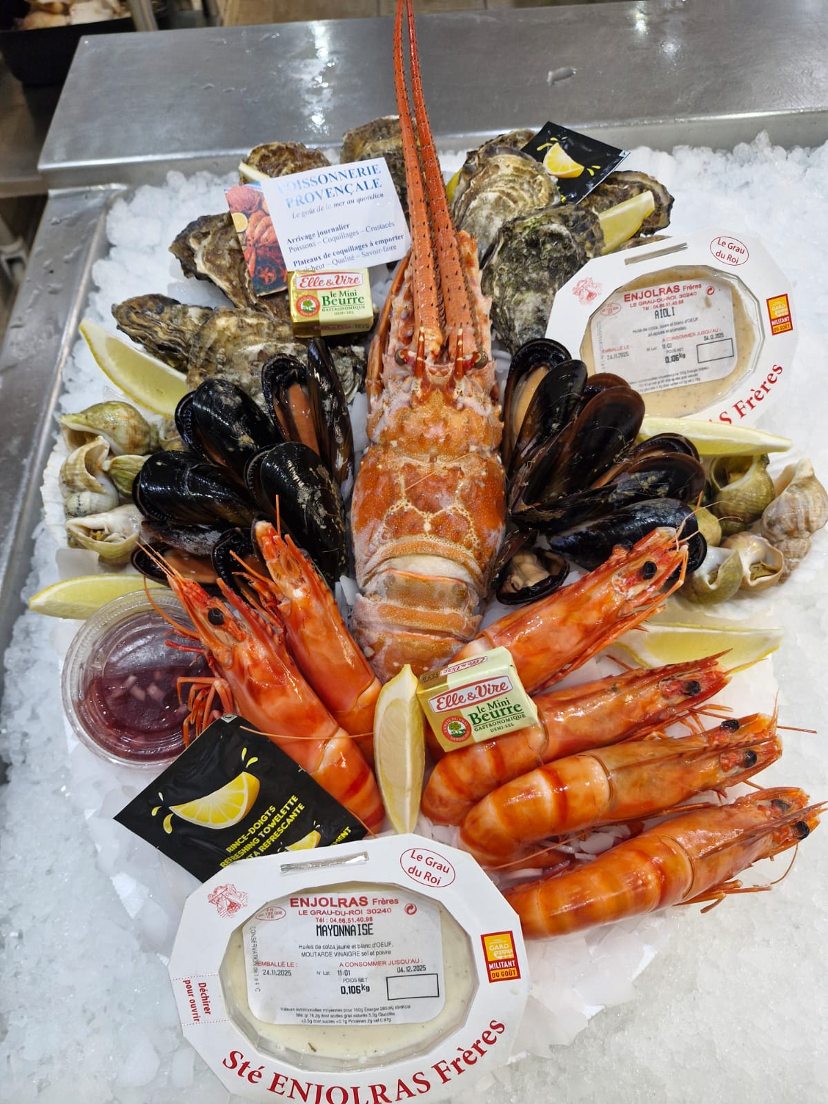 Plateaux de Coquillages