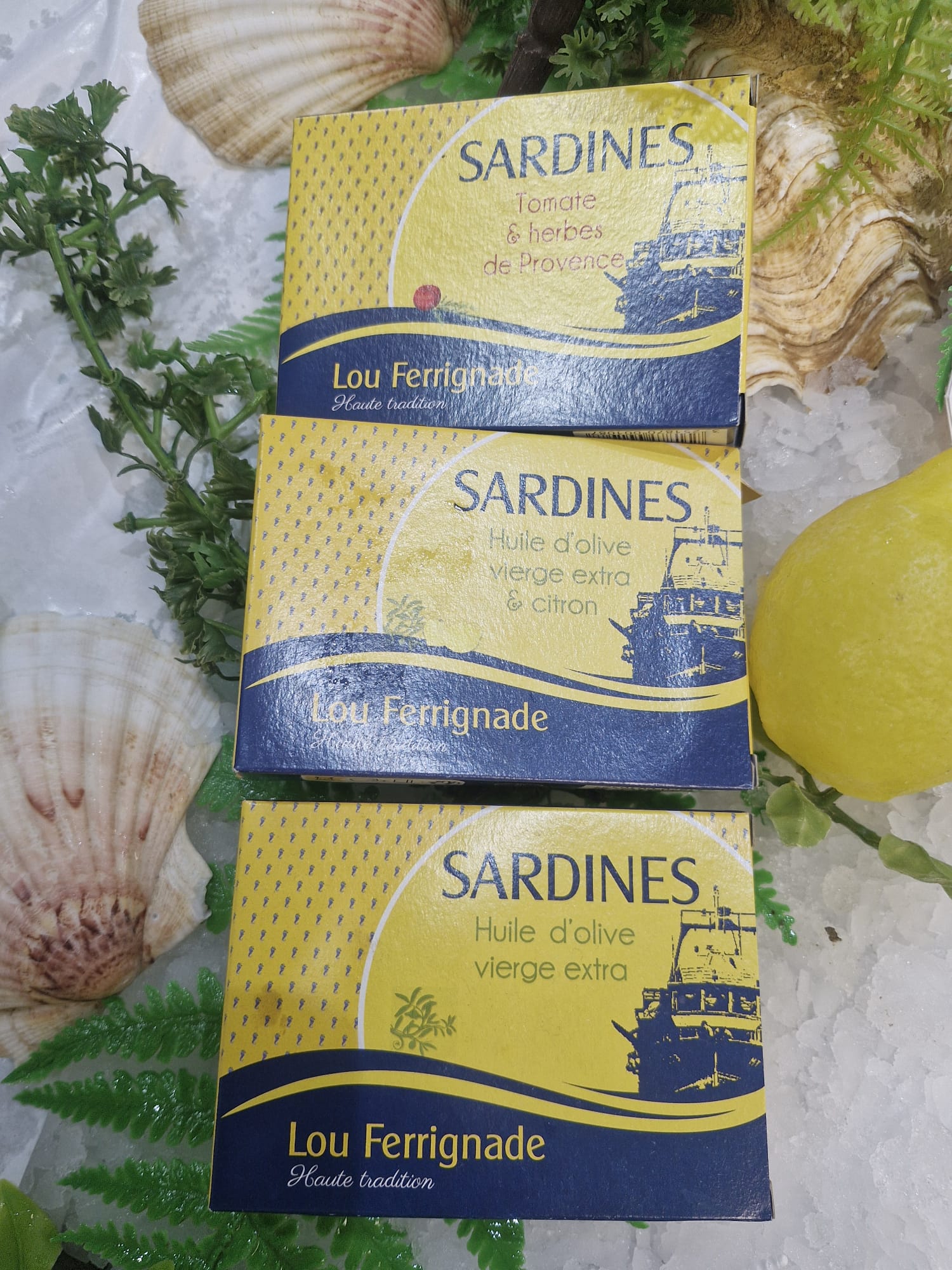 Boîtes de sardines